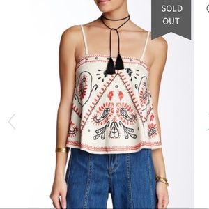 Free people first alert tube top